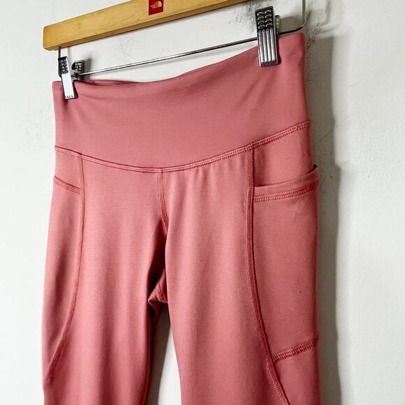 C9 by Champion Women's Athletic Leggings Size XS Pink Cropped Ankle Side Pocket - Picture 3 of 7